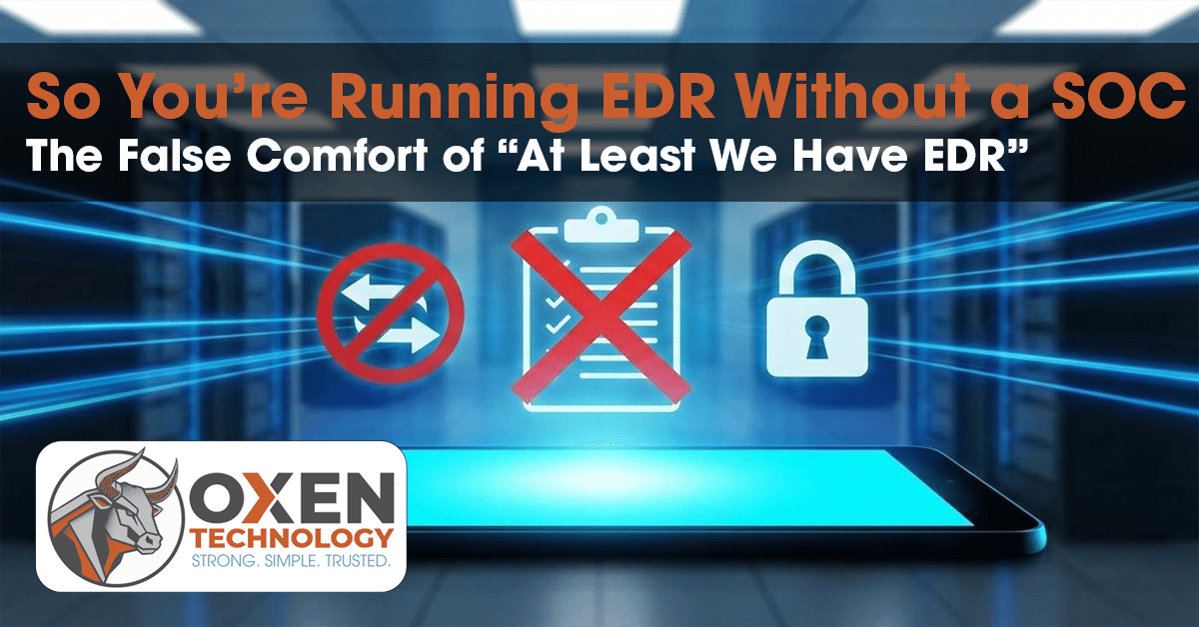 Without Running The Risk So, You’re Running EDR Without a SOC